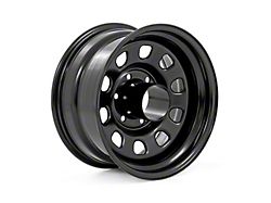 Rough Country Steel Black 6-Lug Wheel; 17x9; 0mm Offset (24-26 Tacoma)