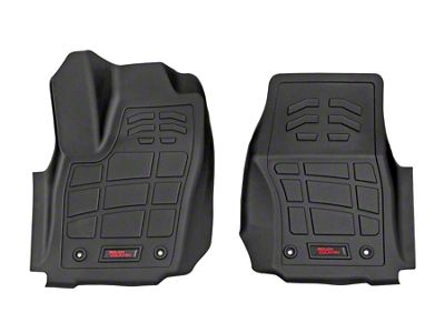 Rough Country Sure-Fit Front Floor Mats (24-25 Tacoma TRD Pro w/ Automatic Transmission)