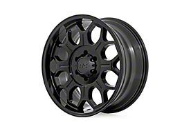 Rough Country 77 Series Semi Gloss Black 6-Lug Wheel; 20x9; -12mm Offset (17-24 Titan)