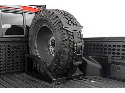 Rough Country Bed Mounted Tire Carrier (04-24 Titan)