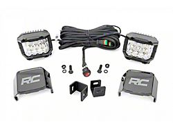 Rough Country Offroad 3-Inch Osram Wide Angle Series LED Ditch Light Kit (22-26 Tundra)