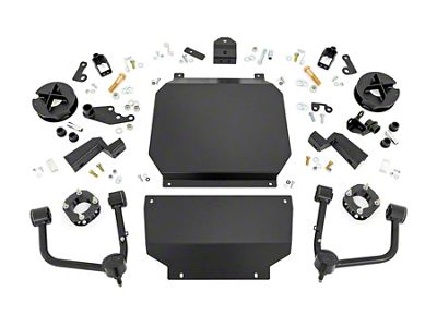 Rough Country 3.50-Inch Suspension Lift Kit (22-25 4WD Tundra w/o AVS System & Load-Leveling Air System, Excluding TRD Pro)