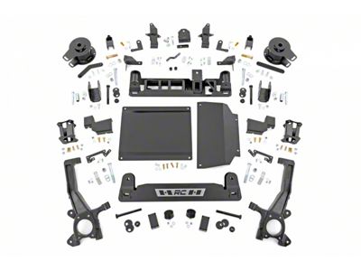 Rough Country 6-Inch Suspension Lift Kit (22-25 Tundra w/ Black CV Axles & Air Ride, Excluding TRD Pro)
