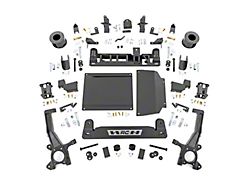Rough Country Suspension 6-Inch Suspension Lift Kit with Strut Spacers and Shock Relocation Brackets (22-26 4WD Tundra w/o Auto Adjustable Headlights & Air Ride, Excluding TRD Pro)