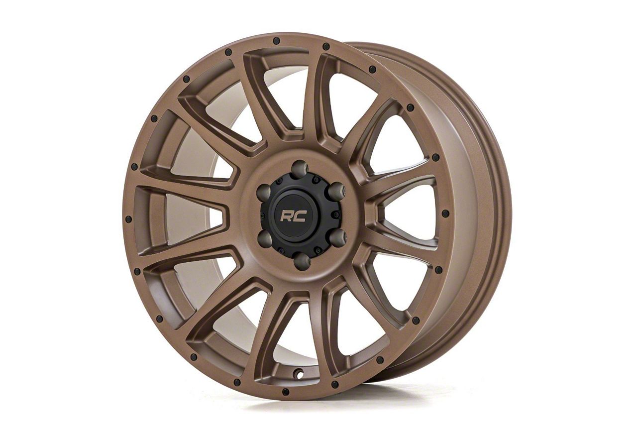 Rough Country Tundra 90 Series Bronze 6-Lug Wheel; 20x9; 0mm