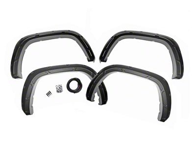 Rough Country Suspension Defender Fender Flares; Terra (22-25 Tundra)