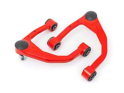 Rough Country Suspension Forged Upper Control Arms; Red (07-21 Tundra)