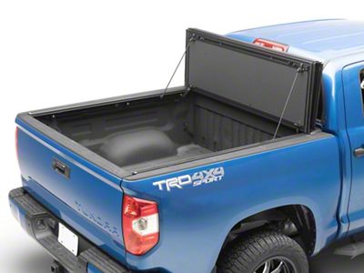 Rough Country Hard Tri-Fold Flip-Up Tonneau Cover (07-21 Tundra w/ 5-1/2-Foot Bed)