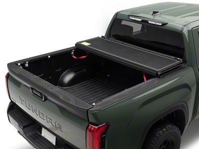 Rough Country Hard Low Profile Tri-Fold Tonneau Cover (22-25 Tundra w/ 5-1/2-Foot Bed & Cargo Management System)