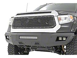 Rough Country Suspension Mesh Upper Grille Insert; Black (14-17 Tundra)