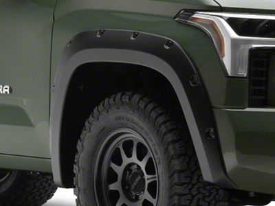 Rough Country Pocket Fender Flares; Flat Black (22-25 Tundra)