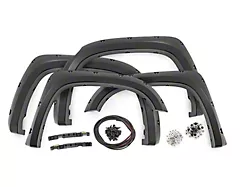Rough Country Suspension Pocket Fender Flares; Midnight Black Metallic (14-21 Tundra)