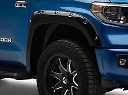 Rough Country Pocket Fender Flares; Midnight Black Metallic (14-21 Tundra)