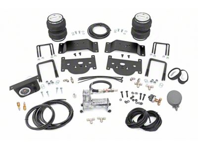 Rough Country Rear Air Spring Kit with Onboard Air Compressor for 0 to 6-Inch Lift (07-21 Tundra)
