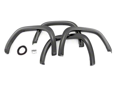 Rough Country Sport Fender Flares; Army Green (22-25 Tundra)