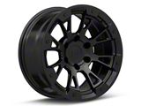 Rovos Wheels Karoo Satin Black Machined 6-Lug Wheel; 17x8.5; 0mm Offset (03-09 4Runner)