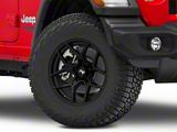 Rovos Wheels Carver Satin Black Wheel; 17x9; -6mm Offset (18-25 Jeep Wrangler JL)
