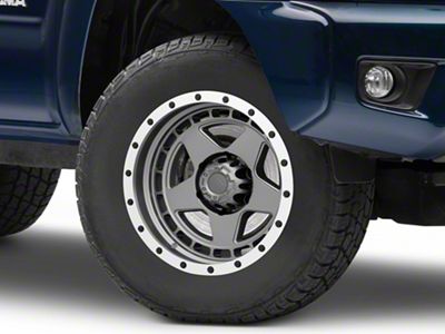 Rovos Wheels Nyiri Charcoal 6-Lug Wheel; 17x8.5; -10mm Offset (05-15 Tacoma)