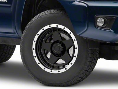Rovos Wheels Nyiri Satin Black 6-Lug Wheel; 17x8.5; -10mm Offset (05-15 Tacoma)