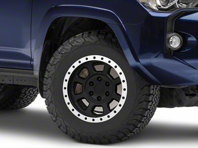 Rovos Wheels Kalahari Satin Black 6-Lug Wheel; 17x8.5; 0mm Offset (10-24 4Runner)