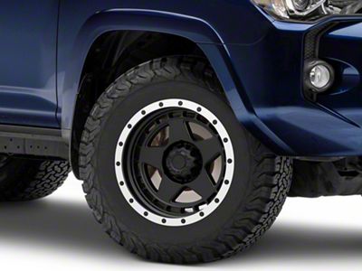 Rovos Wheels Nyiri Satin Black 6-Lug Wheel; 17x8.5; -10mm Offset (10-24 4Runner)
