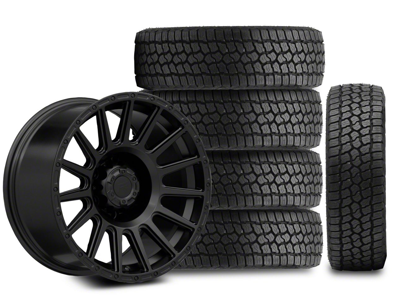 Pro Comp Wheels Bronco Rockwell Satin Black 6-Lug Wheel