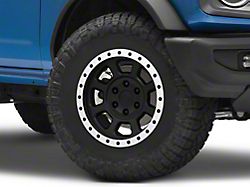 Rovos Wheels Kalahari Satin Black 6-Lug Wheel; 17x8.5; 0mm Offset (21-26 Bronco, Excluding Raptor)