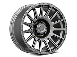 Rovos Wheels Bara Charcoal Wheel; 17x9; -6mm Offset (05-10 Jeep Grand Cherokee WK, Excluding SRT8)