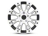 Rovos Wheels Karoo Clodd Black Machined Wheel; 17x9; -6mm Offset (05-10 Jeep Grand Cherokee WK, Excluding SRT8)