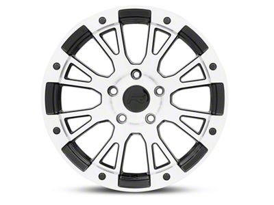 Rovos Wheels Karoo Clodd Black Machined Wheel; 17x9; -6mm Offset (05-10 Jeep Grand Cherokee WK, Excluding SRT8)