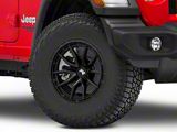 Rovos Wheels Sahara Satin Black Wheel; 17x9; -6mm Offset (18-25 Jeep Wrangler JL)
