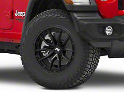Rovos Wheels Sahara Satin Black Wheel; 18x9; -6mm Offset (18-26 Jeep Wrangler JL)