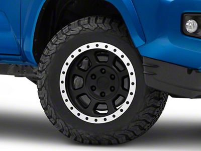 Rovos Wheels Kalahari Satin Black 6-Lug Wheel; 17x8.5; 0mm Offset (16-23 Tacoma)