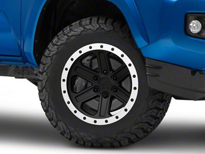 Rovos Wheels Tenere Satin Black 6-Lug Wheel; 17x8.5; 0mm Offset (16-23 Tacoma)