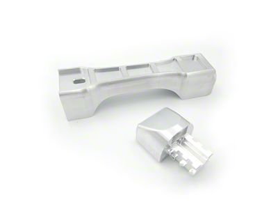 Royal Hooks Aluminum Door Handle; Raw (20-25 Jeep Gladiator JT w/ Keyless Entry)