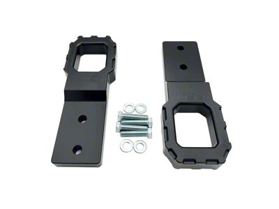 Royal Hooks Aluminum Enhanced Tow Hooks; Black (07-21 Tundra)