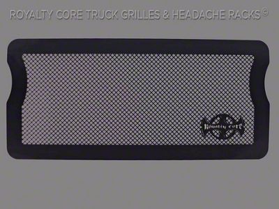 Royalty Core RCR Race Line Grille Insert; Satin Black (18-23 Jeep Wrangler JL)