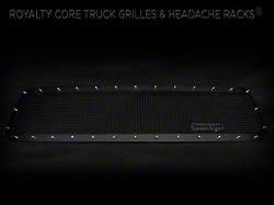Royalty Core RCR Race Line Upper Grille Insert; Satin Black (10-13 Tundra)