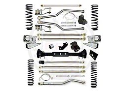 RPM Steering 3-Inch Ultimate Aluminum Long Arm Suspension Lift Kit with Rubicon Ultimate Aluminum Sway Bar Links and FOX 2.0 IFP Performance Shocks (20-25 3.0L EcoDiesel Jeep Gladiator JT w/ Aftermarket Axles)