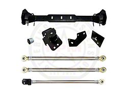 RPM Steering Front 3-Link Long Arm Upgrade Kit with 2.50-Inch Lower Control Arms for Aftermarket Axle (20-25 3.0L EcoDiesel Jeep Gladiator JT)