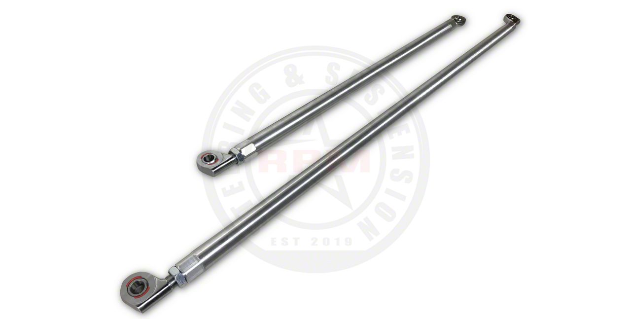 RPM Steering Jeep Wrangler 1-Ton Aluminum Tie Rod and Drag Link