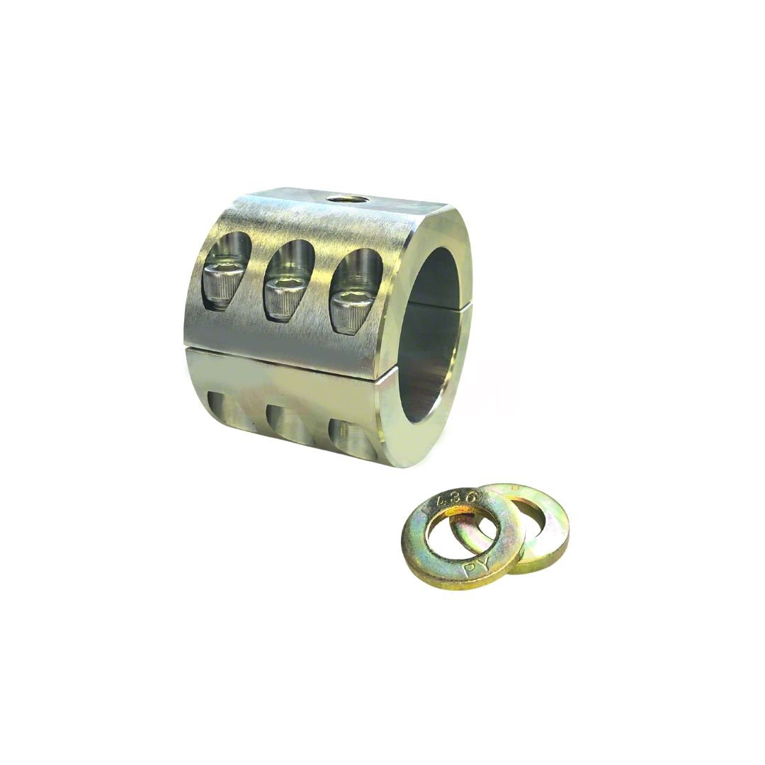 RPM Steering 2-Inch I.D. Heavy Duty 6-Bolt Stabilizer Clamp for Falcon Steering Stabilizer