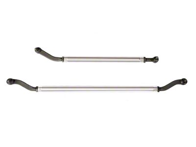RPM Steering 2.50-Ton HD Aluminum Drag Link Steering Flip Kit with Taper Sleeve (18-25 Jeep Wrangler JL, Excluding Rubicon)