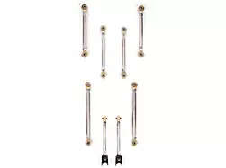 Ultimate Aluminum Upper and Lower Control Arms for 2 to 6-Inch Lift (07-18 Jeep Wrangler JK)
