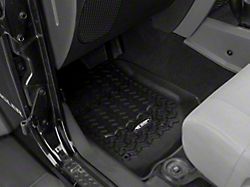Rugged Ridge All-Terrain Front, Rear and Cargo Floor Liners; Black (07-10 Jeep Wrangler JK 2-Door)