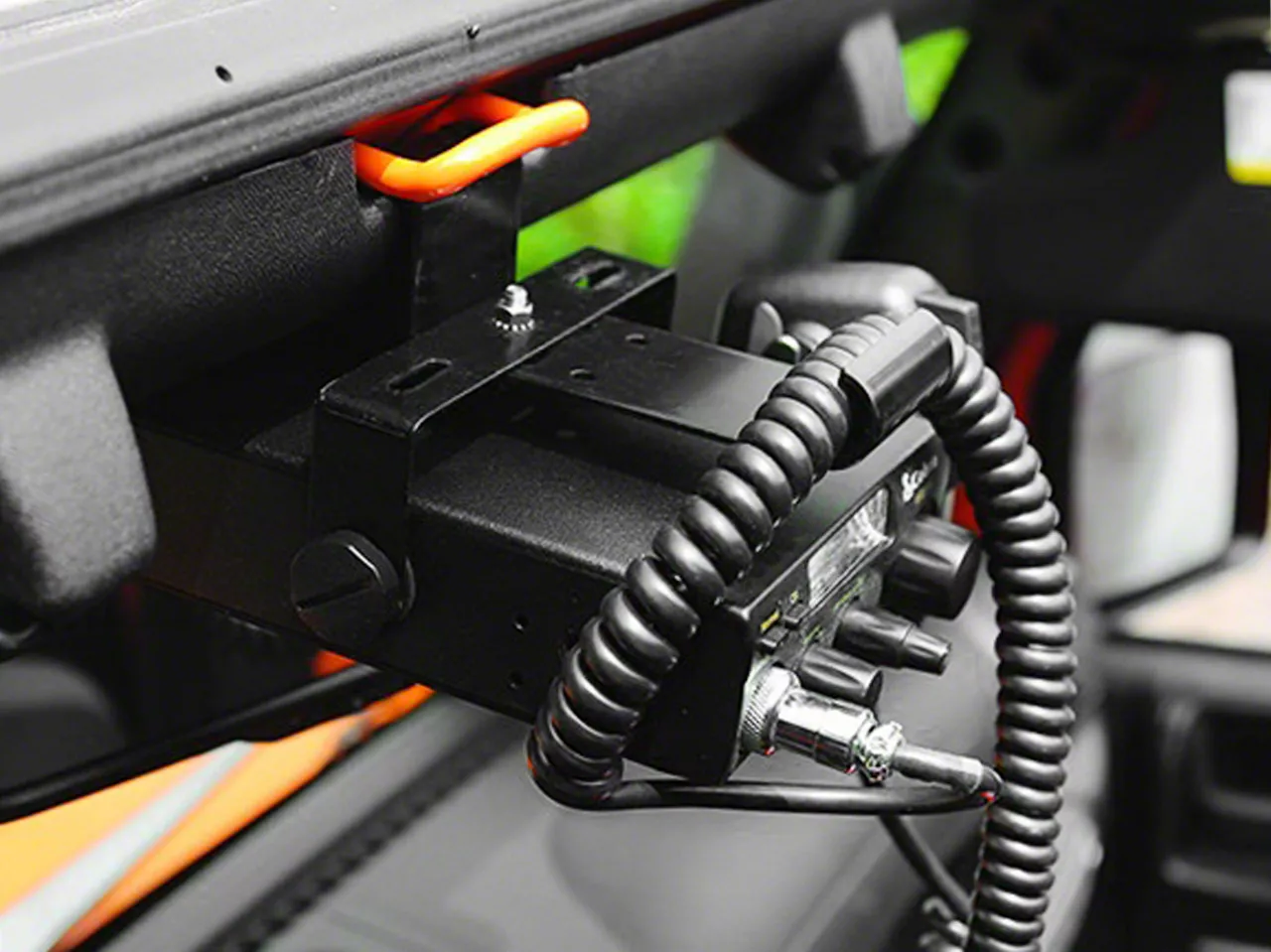 Rugged Ridge CB Radio Mount - 2007-18 Jeep Wrangler JK Rugged Ridge CB Radio Mount - 2007-18 Jeep Wrangler JK