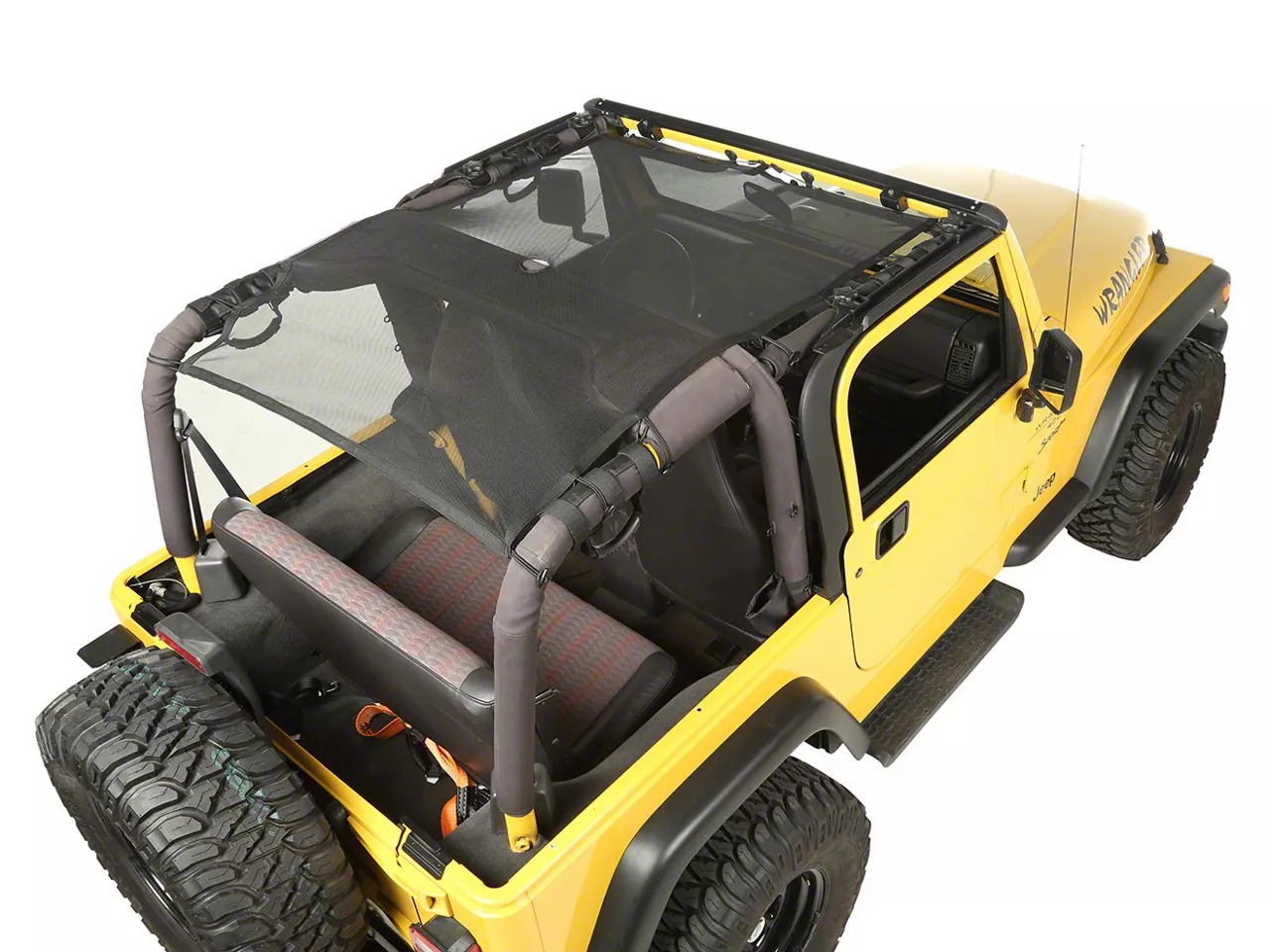 Rugged Ridge Jeep Wrangler Full Cover Eclipse Sun Shade Black 13579.08 97 06 Jeep Wrangler TJ