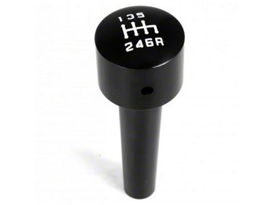 Rugged Ridge Manual Shift Knob; Black (07-10 Jeep Wrangler JK)
