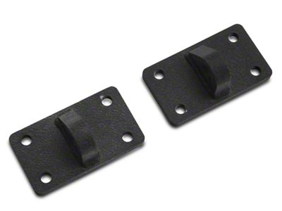 Rugged Ridge XHD Bumper D-Ring Shackle Bracket Kit (97-18 Jeep Wrangler TJ & JK)