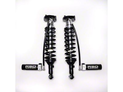 RSO Suspension 2.5 Adjustable Compression and Rebound Remote Reservoir Front Coil-Overs for 0 to 3-Inch Lift (10-24 4Runner)